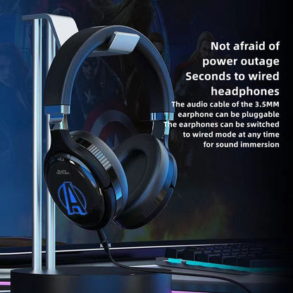 Superhero style headsets that arecomfortable to wear and sound clear.