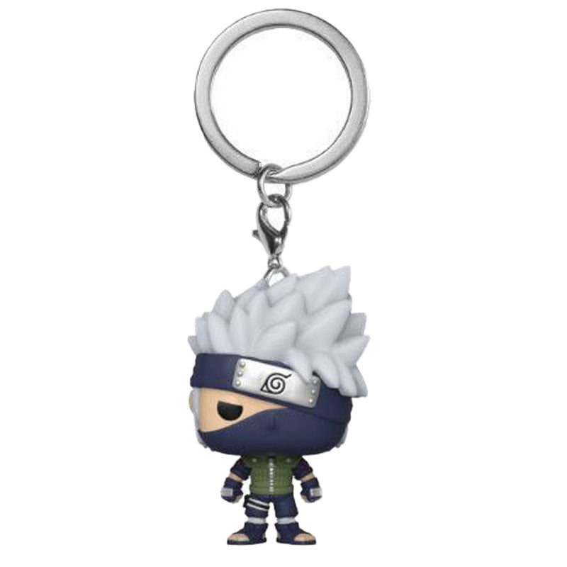 Cool key rings related to classic popular anime characters like kakashi.