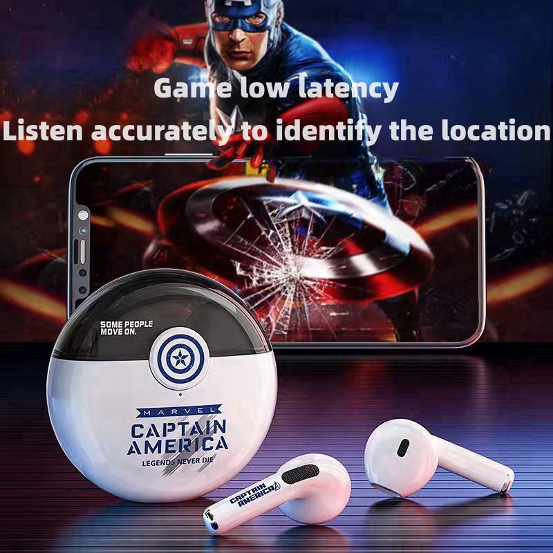 Iron Man/Captain America/Thor Odinson Mobile phone Wireless Bluetooth Apple Android Universal active noise reduction HD sound quality headset earphones