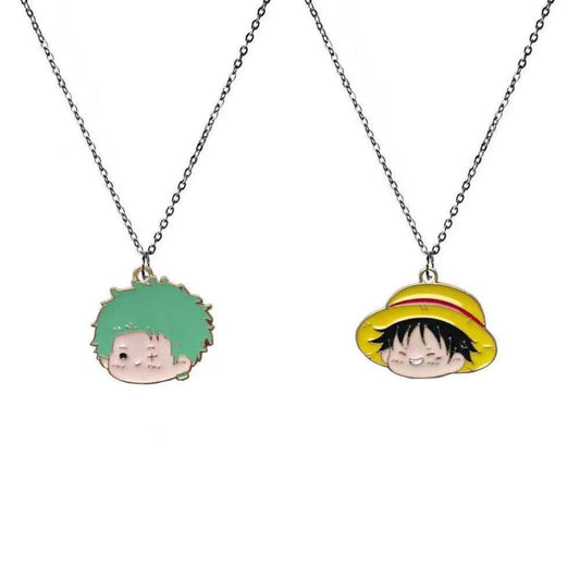 Exquisite fashion necklace in Luffy/Zoro style.