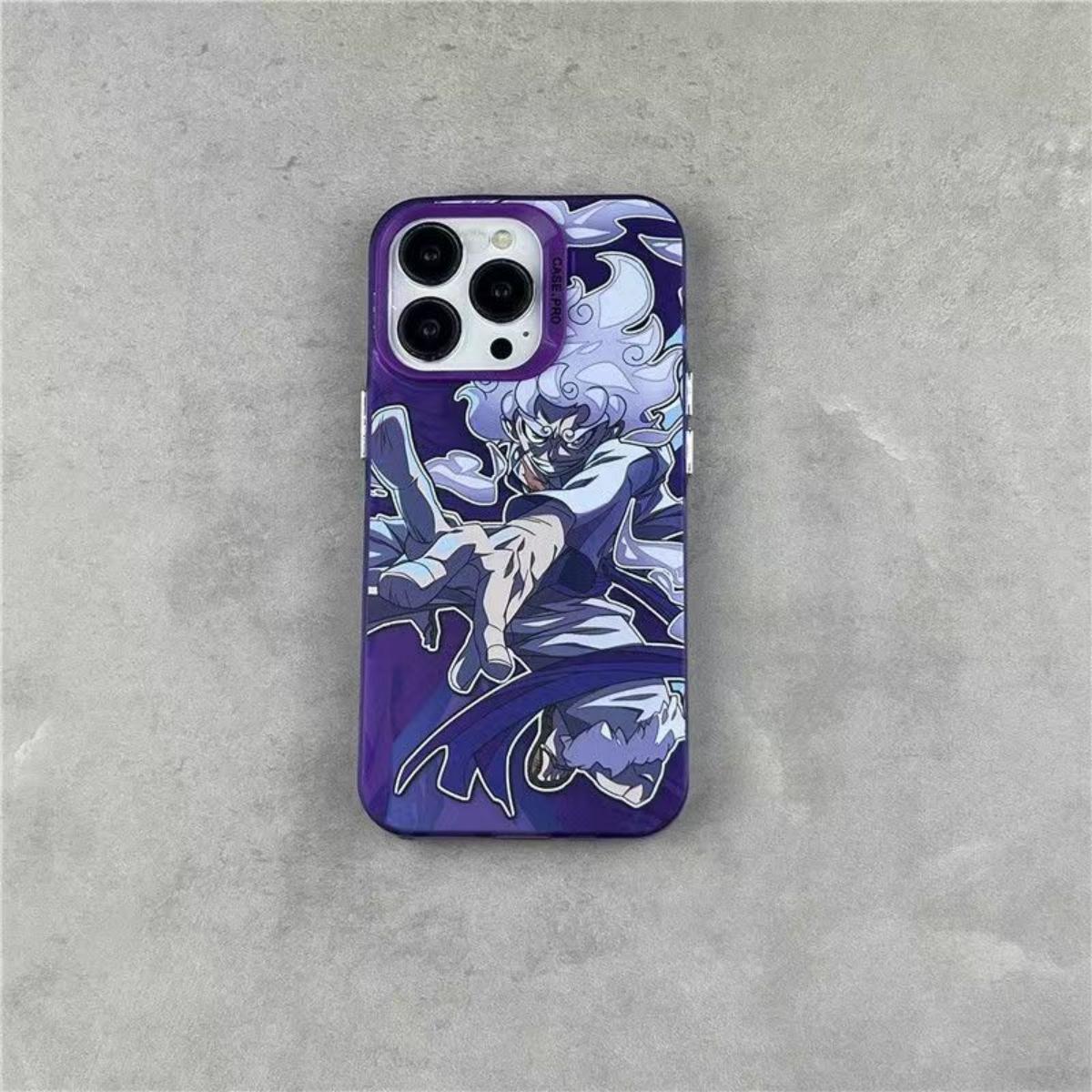 Personalized cool phone cases with Luffy, Zoro patterns