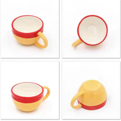 Luffy/Ace/Sabo/Chopper Hat Ceramic Mug Collection Dolomite mugs Limited edition ceramic mug