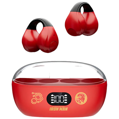 Iron Man/Black panther/Captain America Mobile phone Wireless Bluetooth Apple Android Universal active noise reduction HD sound quality headset earphones