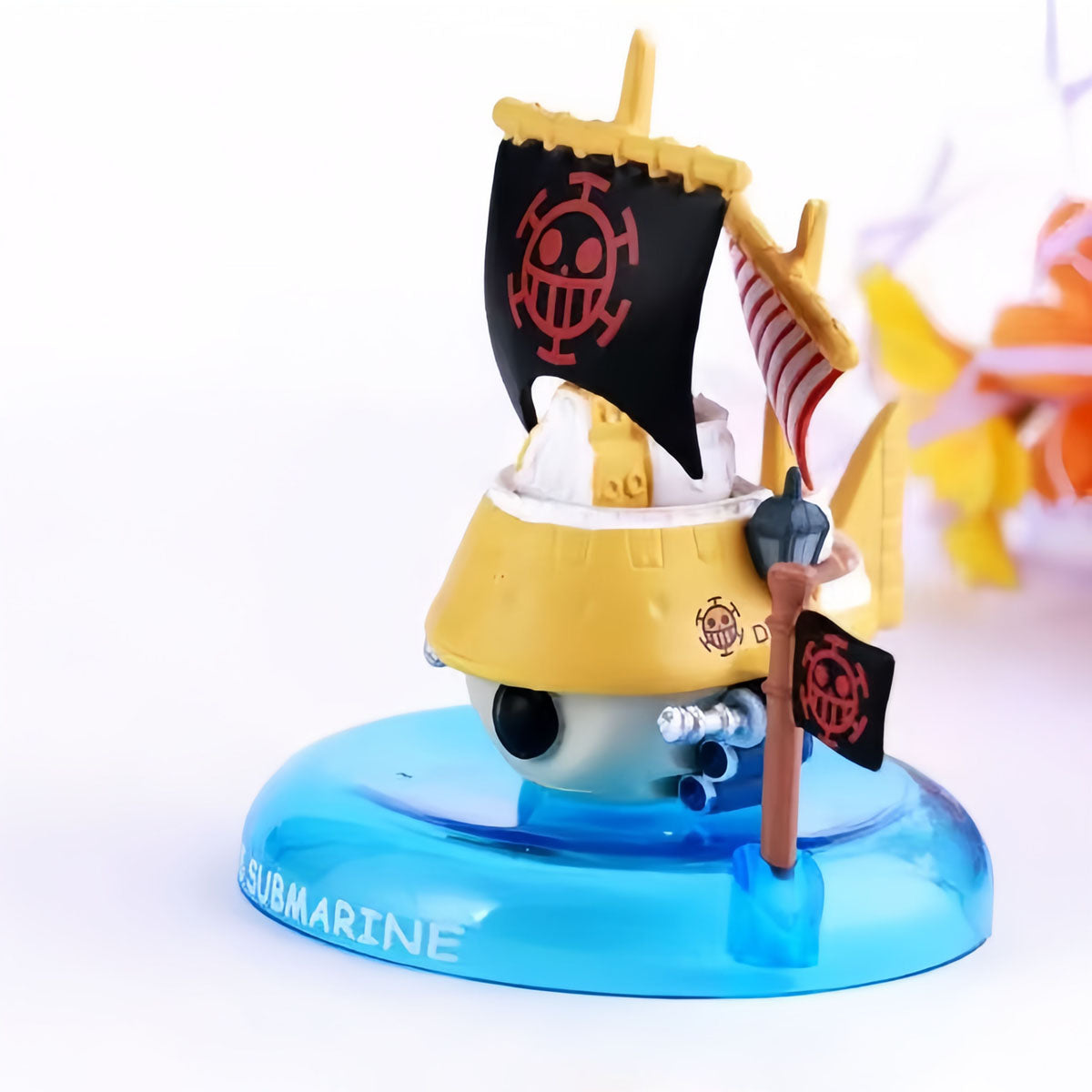 Thousand Sunny/Going Merry Q version Luffy Hand Thief Ship Pirate ship 6 decorative car decoration Sunny Merry model (set of 6)