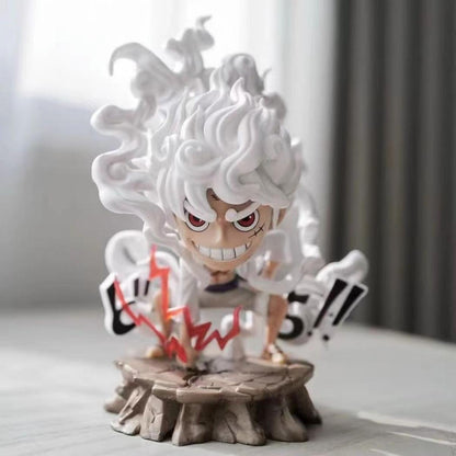 An anime hand with a high degree of Luffy action, perfect for decorating your desk or bookshelf.