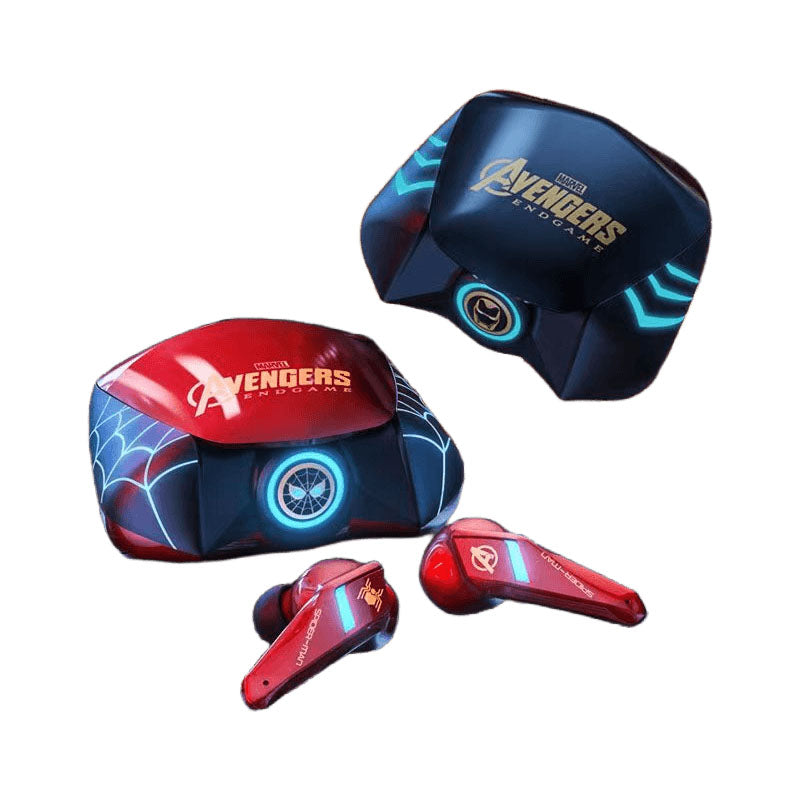 SUPERHERO STYLE BLUETOOTH HEADSET, LONG LIFE, CLEAR SOUND QUALITY, COMPACT AND CONVENIENT TREND BLUETOOTH HEADSET.