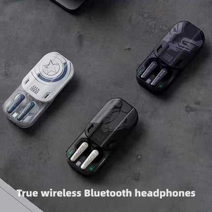 IRON MAN/BLACK PANTHER/CAPTAIN AMERICA MOBILE PHONE WIRELESS BLUETOOTH APPLE ANDROID UNIVERSAL ACTIVE NOISE REDUCTION HD SOUND QUALITY HEADSET EARPHONES