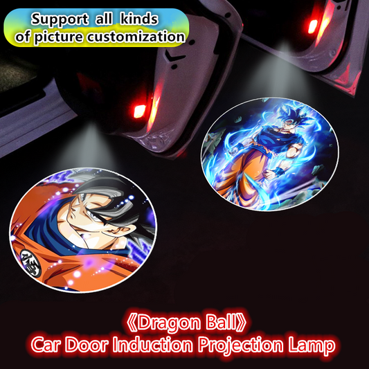 Son Goku/Vegeta IV Cool Hd Induction Projection Light For Car Doors(This is just one. If you need more, please take more)