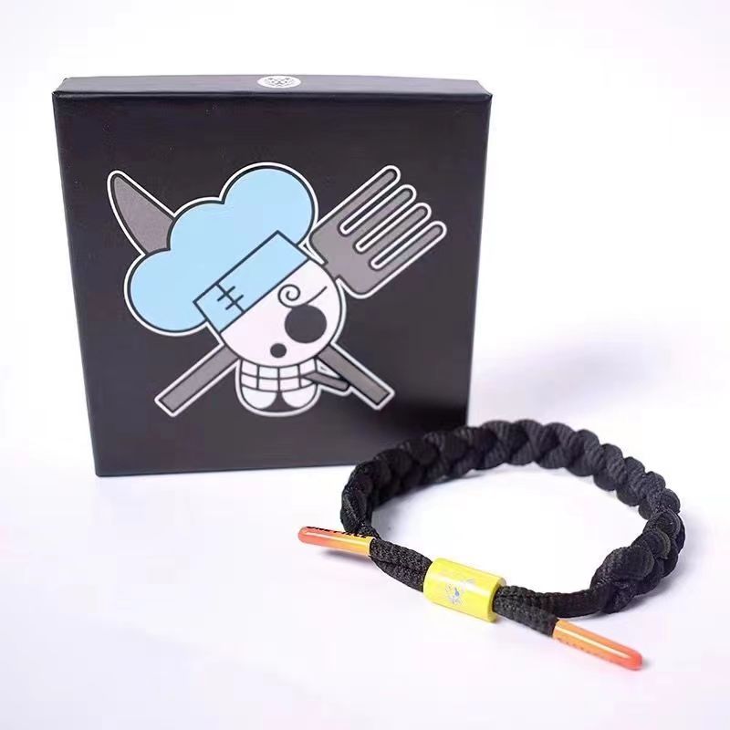 Luffy/Ace/Chopper bracelet shoelace braided hand rope A bracelet suitable for gifts (for lovers, for friends, for relatives)