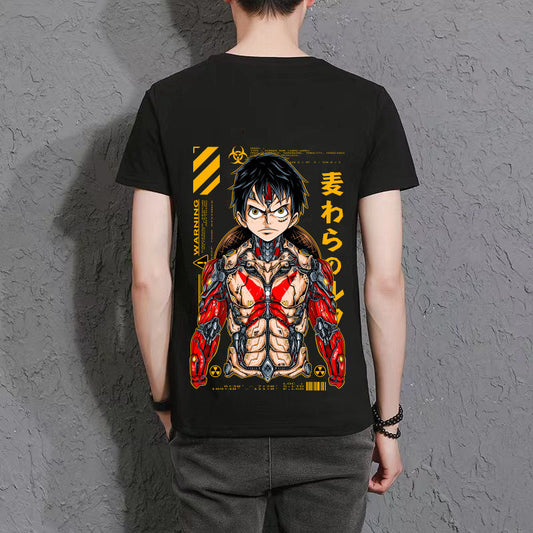 【8】 Luffy High appearance level Trend -shirt cute and handsome anime characters (The real thing is more delicate than the picture.)
