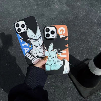 Goku/Vegeta/Buu/Frieza Apple exquisite Trend Silicone Anti-collision phone case