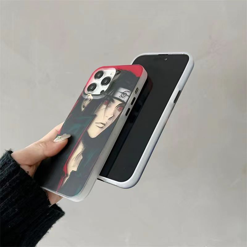 Sasuke/Itachi Apple exquisite Trend Silicone Anti-collision phone case