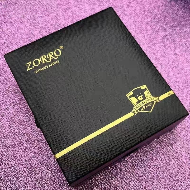 Luffy Straw Hat Pirates ZORO Strong luminous quicksand cool Romantic originality windproof kerosene lighter (for friends, for lovers, for relatives)