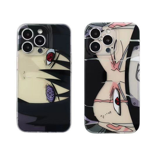 Kakashi/Sasuke Apple silicone crash-resistant phone case（The biggest discount: Buy 1 get 1 free, please mark the free phone case model and style in the order when you buy!）