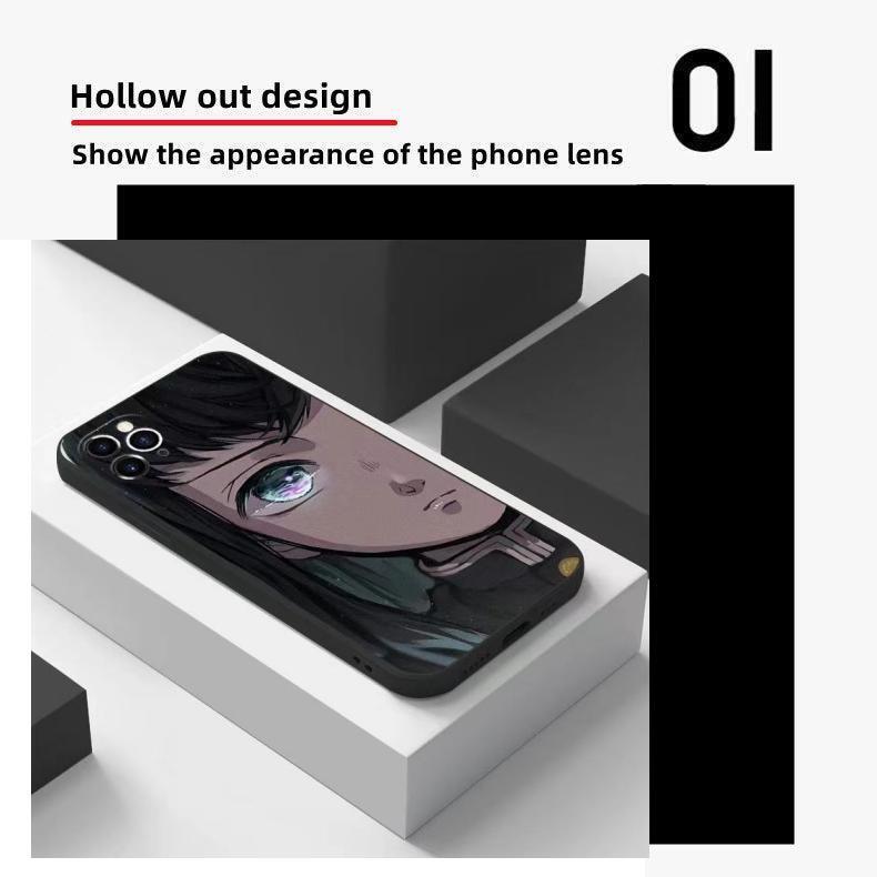 Kyoujurou/Sanemi/Muichirou phone case exquisite trend silicone anti-collision