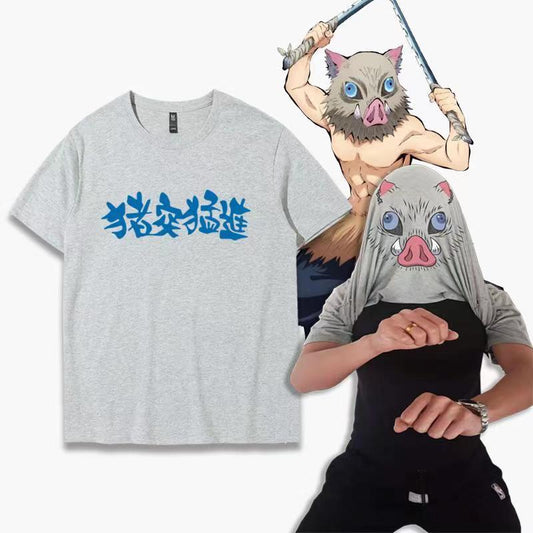 Hashibira Inosuke transforms into short-sleeved t-shirts for men and women