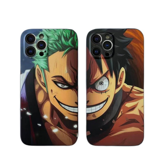 Luffy/Zoro Apple exquisite Trend Silicone Anti-collision phone case(The biggest discount: Buy 1 get 1 free, please mark the free phone case model and style in the order when you buy!)