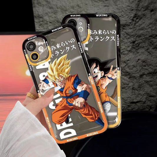 Son Goku/Torankusu/Bejīta Yonsei Android silicone crash-resistant phone case（Only HUAWEI，VIVO，OPPO， MIUI models are available for this phone case. Please mark the style and model when ordering）