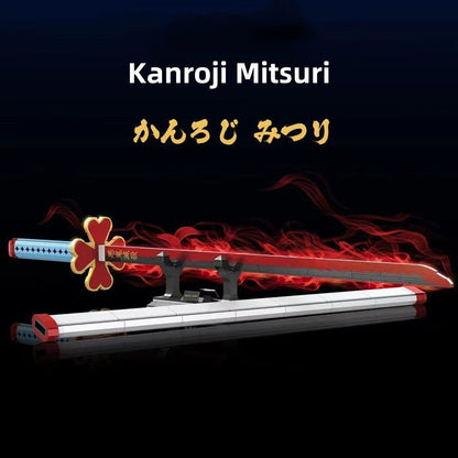 Kanroji Mitsuri 789PCS katana weapons building block