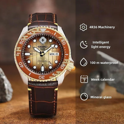 Agatsuma Zenitsu theme watch mechanical watch waterproof only 20 available