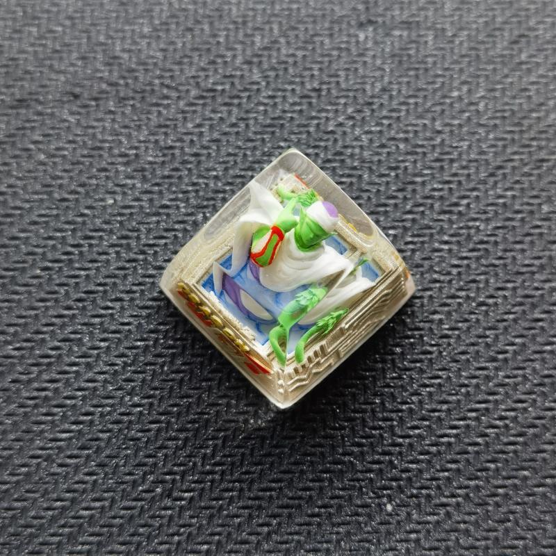 Kame Sennin/Son Goku Creative transparent cute mechanical key cap