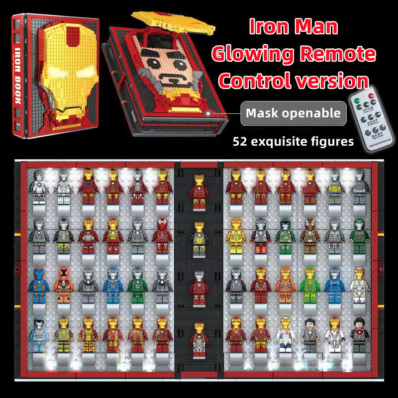 Avengers Iron Figure Building Block Assembly Toy (Applies to all pieces)