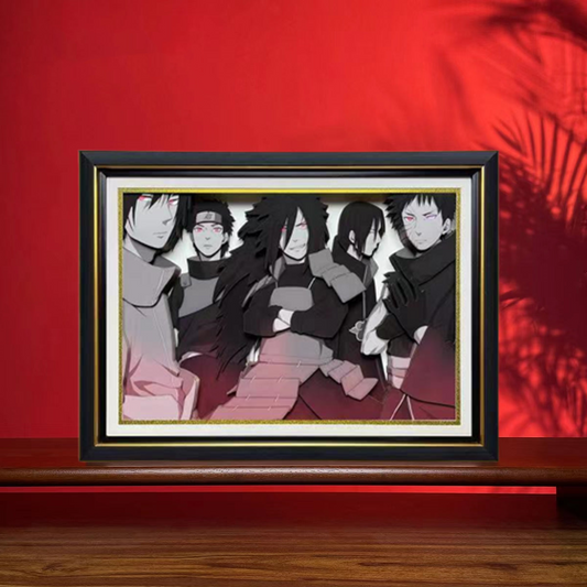 Sasuke/Itachi handsome cartoon handicraft 3D drawing (couples, birthday gifts, portraits)